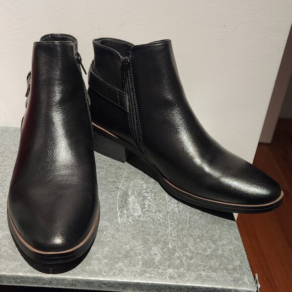 Baretraps Marconi Booties with Accent Strap and Buckle - Picture 8 of 11